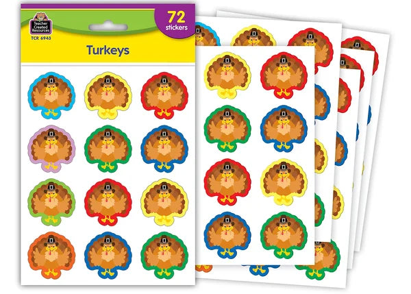 TURKEYS STICKERS