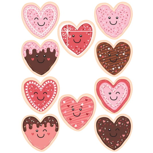 FROSTED HEART COOKIES ACCENTS