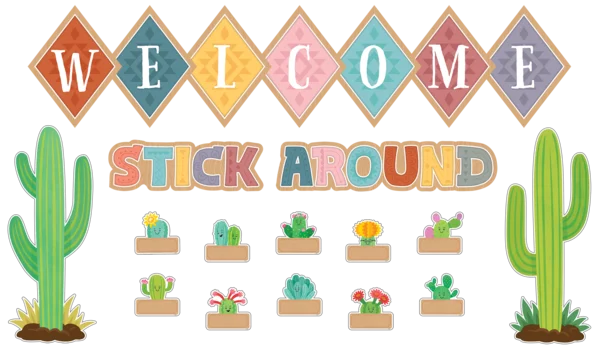 HAPPY CACTUS CREW WELCOME BULLETIN BOARD