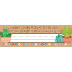 HAPPY CACTUS CREW FLAT NAME PLATES
