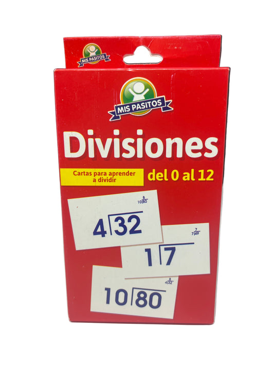 FLASH CARDS | DIVISIONES