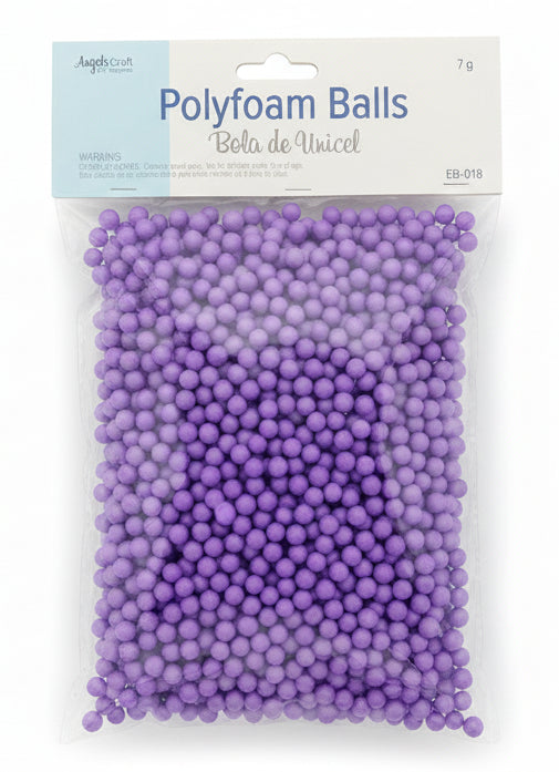 Polyfoam Balls | Purple | 7MM 7G