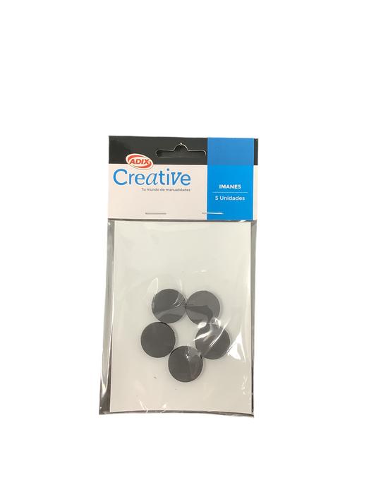 IMáN CIRCULAR 5 PCS