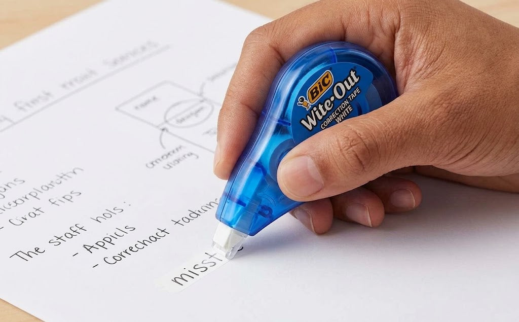 Wite-Out Correction Tape White