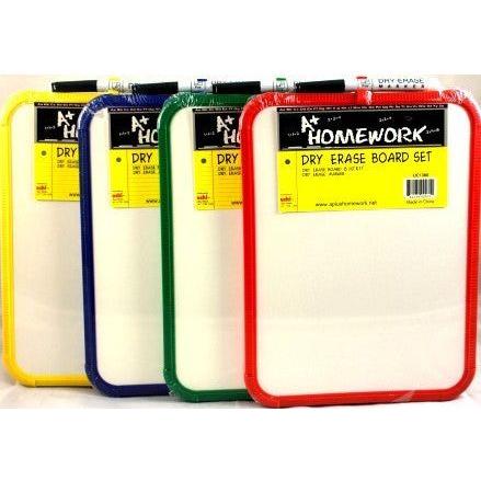 MARKERBOARD PLASTIC FRAME 8.5" X 11" W/MARKER