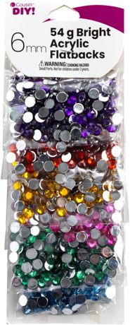 Acrylic Flatbacks| 6mm