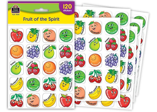 FRUIT OF THE SPIRIT STICKERS