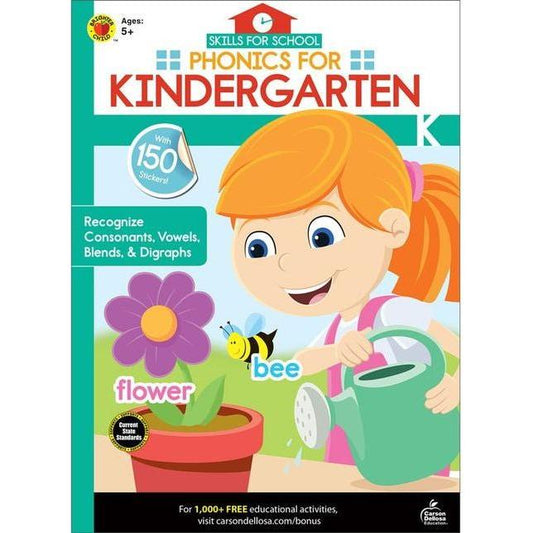 PHONICS FOR KINDERGARTEN ACTIVITY BOOK