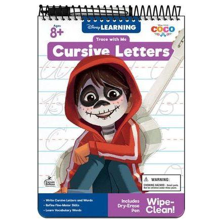 TRACE WITH ME: COCO CURSIVE LETTERS ACTIVITY PAD