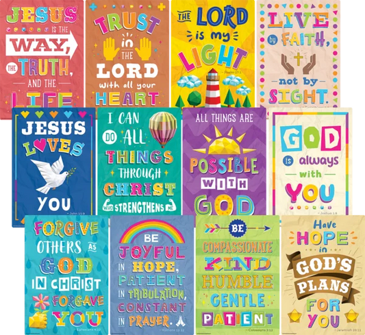 BIBLE VERSES SMALL POSTER PACK