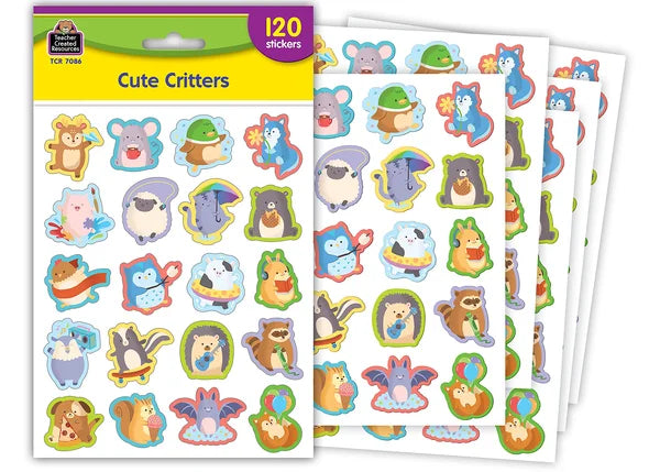CUTE CRITTERS STICKERS