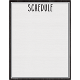 MODERN FARMHOUSE SCHEDULE WRITE ON/WIPE OFF CHART
