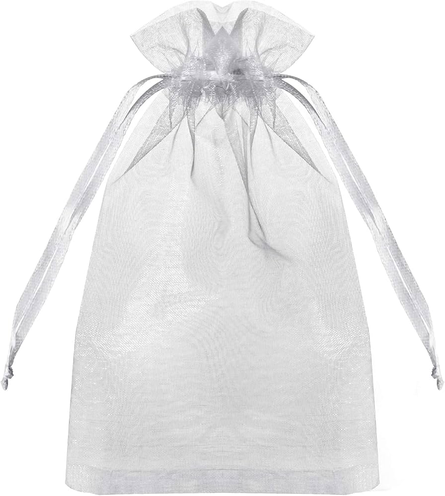 ORGANZA BAG | WHITE 4X6