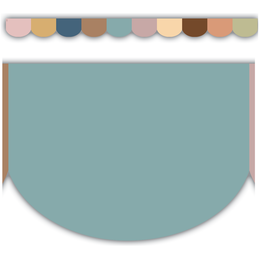 Everyone is Welcome Scalloped