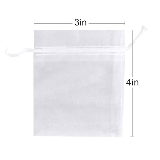 ORGANZA BAG | WHITE 3X4