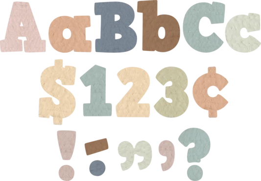 EVERYONE IS WELCOME 4" BOLD LETTERS PACK