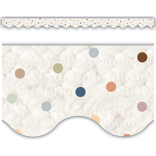 Everyone is Welcome Dots Border