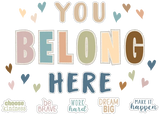 Everyone is Welcome You Belong Here Bulletin Board