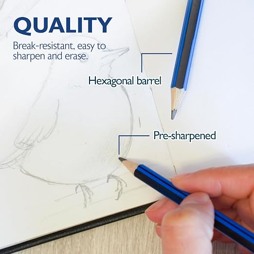 Design & Drafting Pencil Asst. pqt. 12