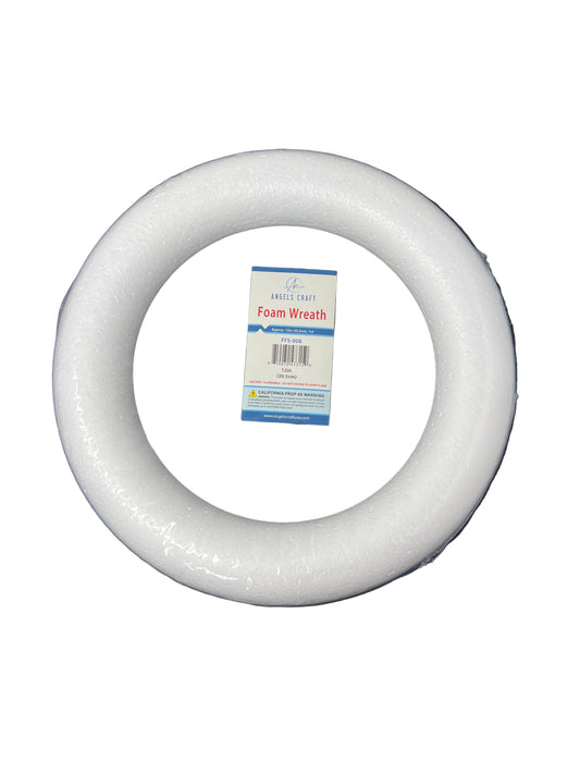 FOAM WREATH 12IN