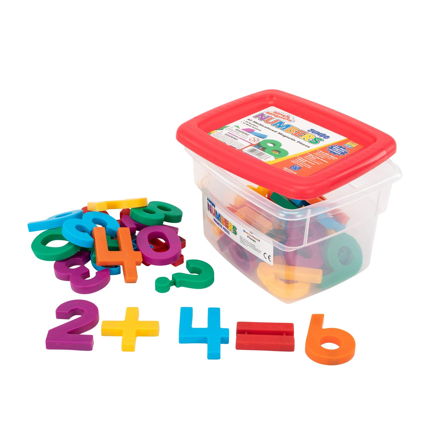 MATHMAGNETS® JUMBO MULTICOLORED