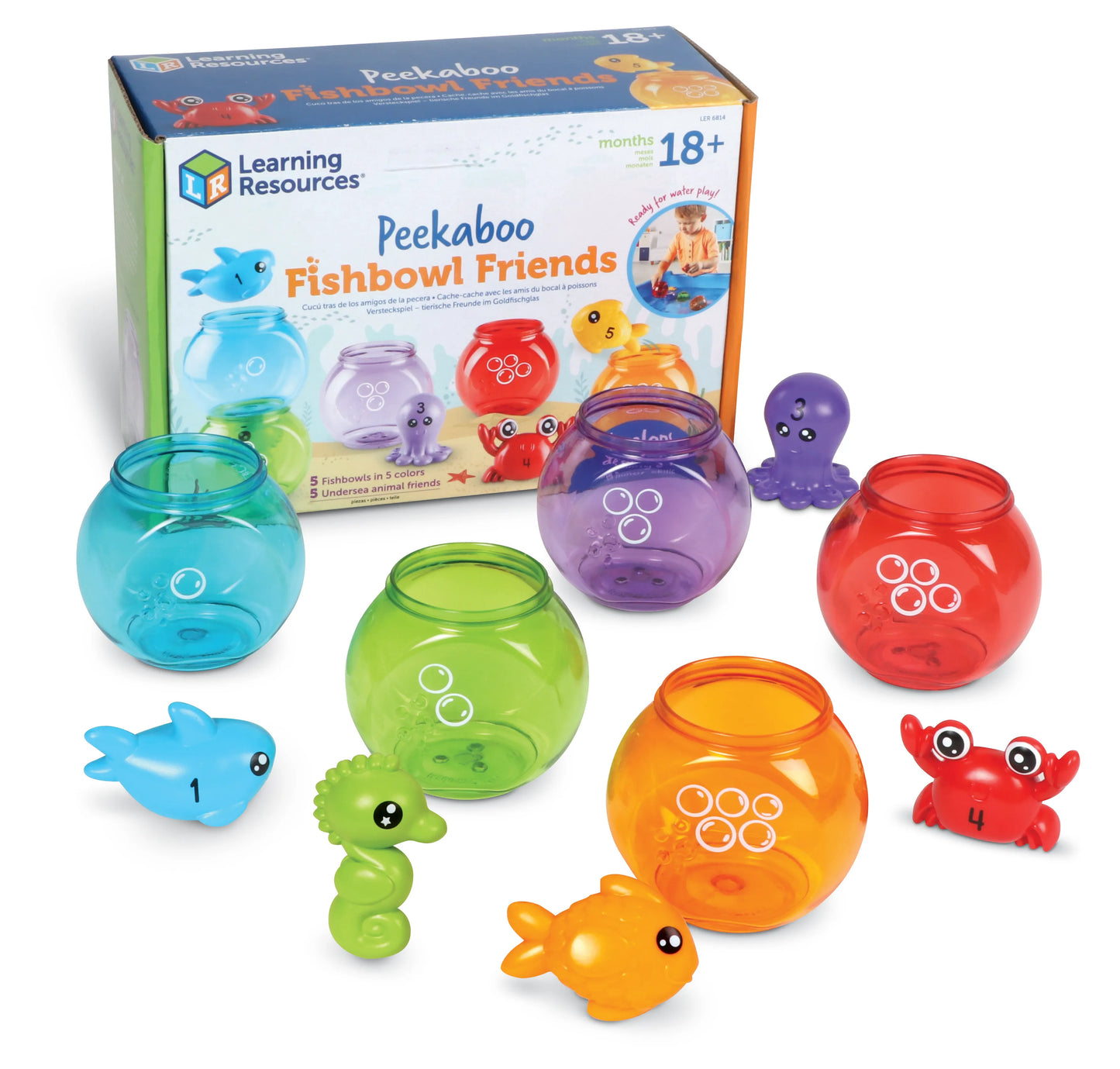 Peekaboo Fish Bowl Friends