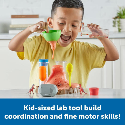 Fizzy Volcano Preschool Science