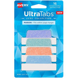 ULTRA TABS 16 MARGIN GLITTER DESIGNS