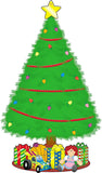 BIG CHRISTMAS TREE BULLETIN BOARD SET