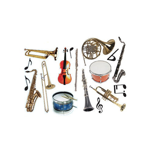 DECORATING MUSICAL INSTRUMENTS 2 SIDED