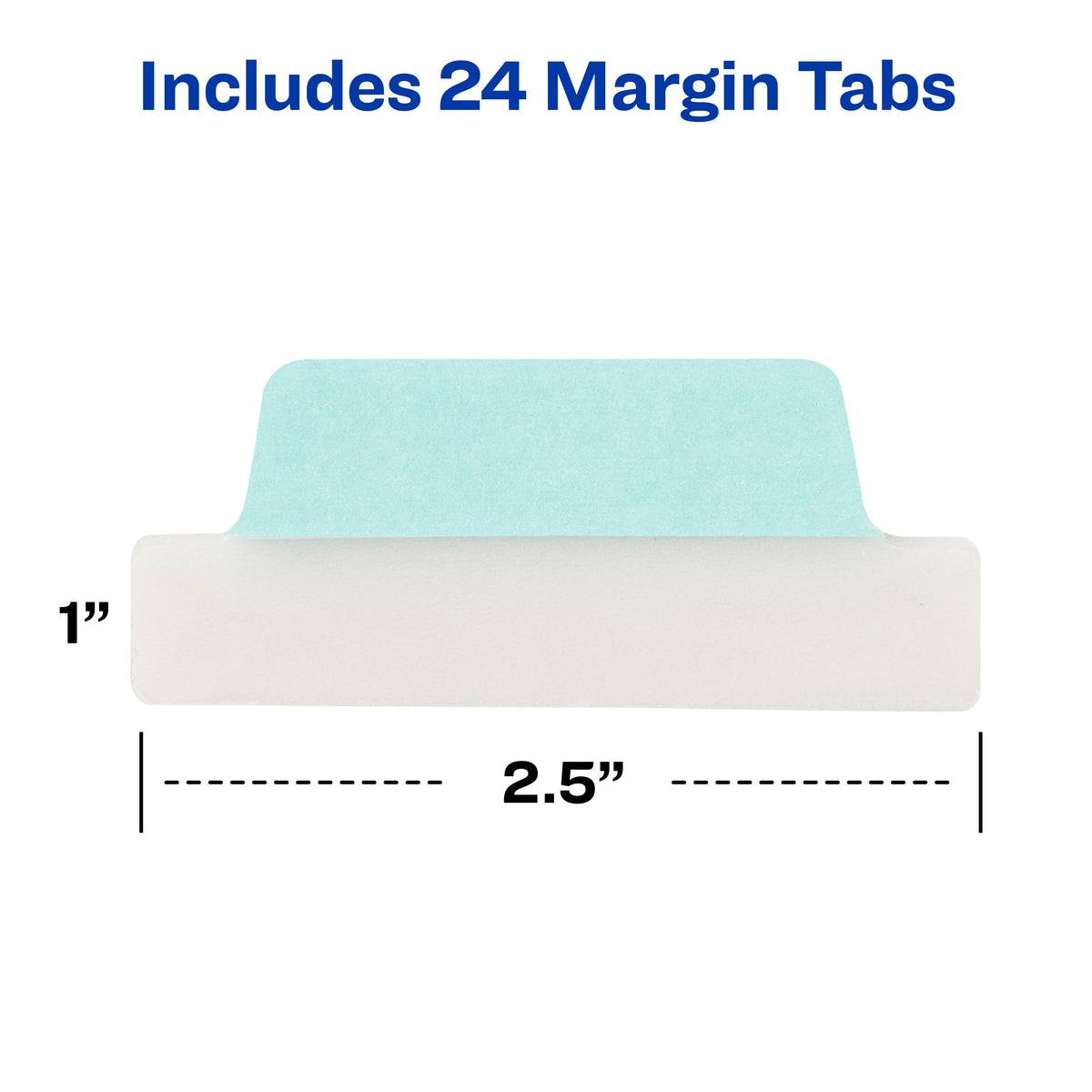 Ultra Tabs 2.5" x 1" Assorted Pastel Colorhttps://img.avery.com/web/products/tabs/72782-74769-i09ps Pkg. 24