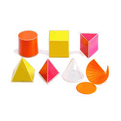 2D3D GEOMETRIC SOLID 6 PC
