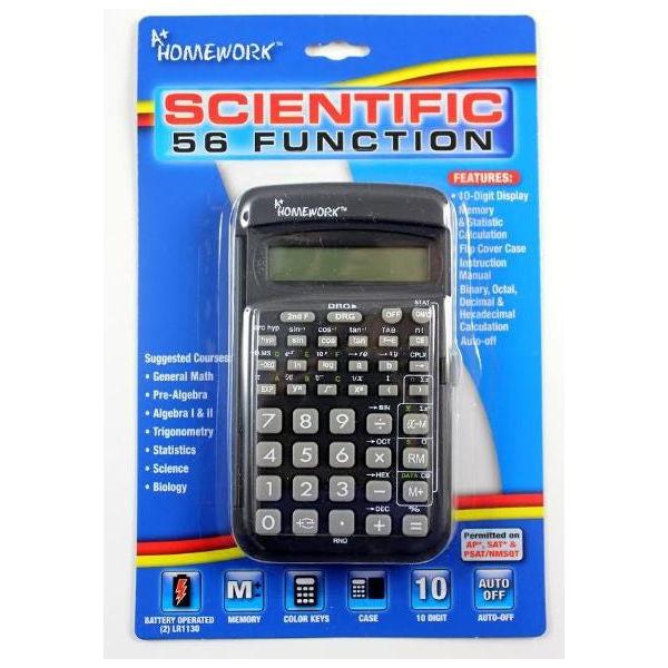 SCIENTIFIC CALCULATOR 56 FUNCTIONS