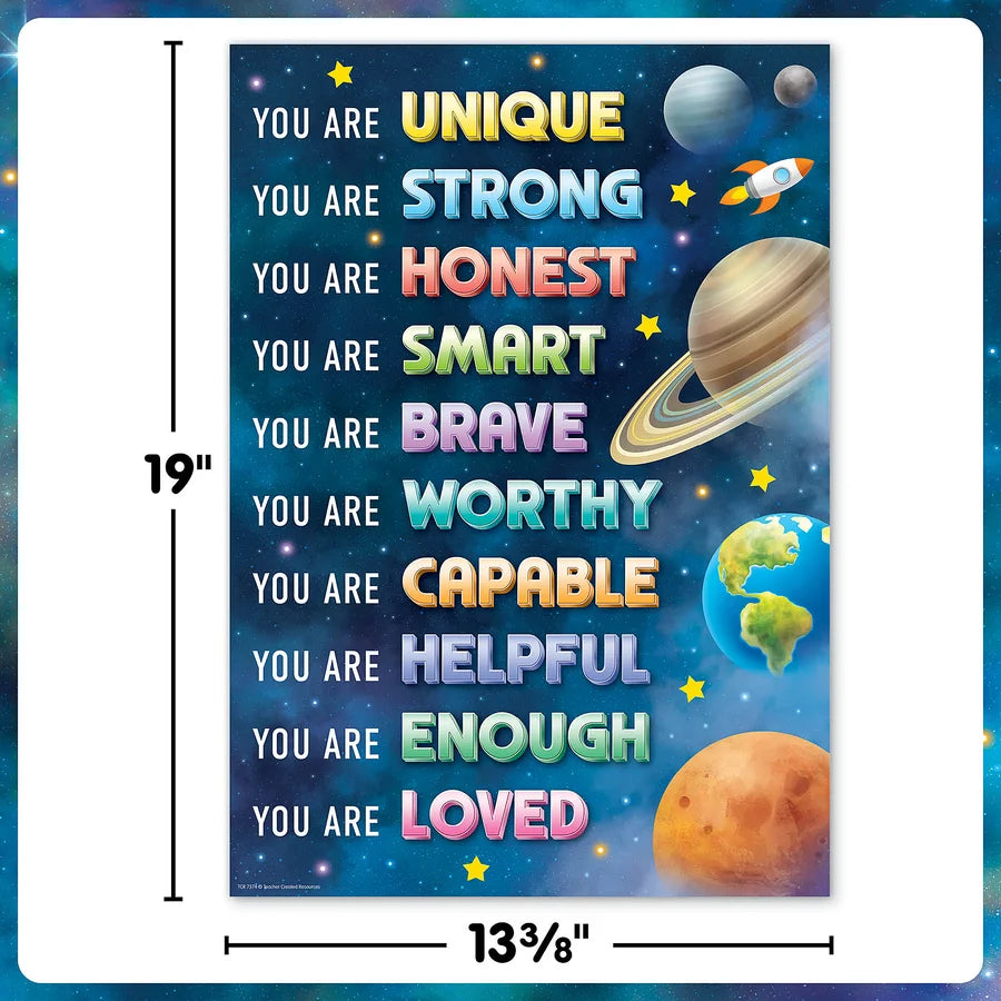 You Are Unique Positive Poster