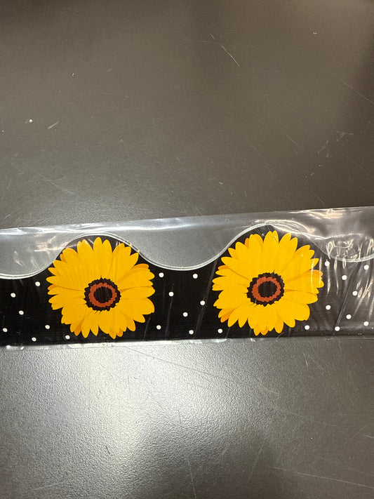 THE HIVE BLACK FLORAL DECO TRIM