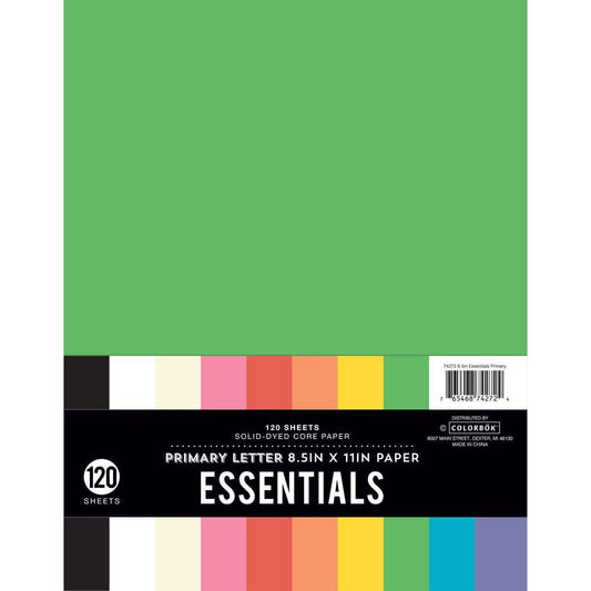 ESSENTIALS PRIMARY PAPER PAD CARDSTOCK 8.5X11