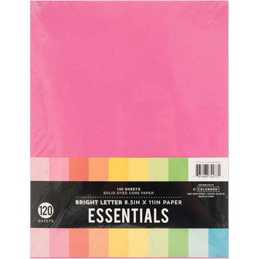PAPER ESSENTIALS BRIGHT 8.5X11 120P
