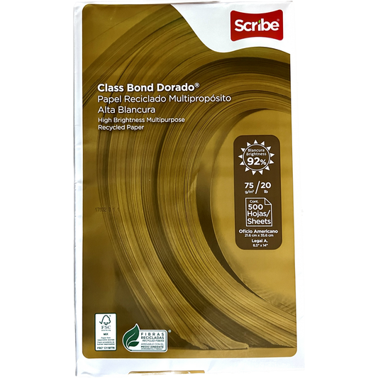 PAPEL BLANCO LEGAL 20 LB