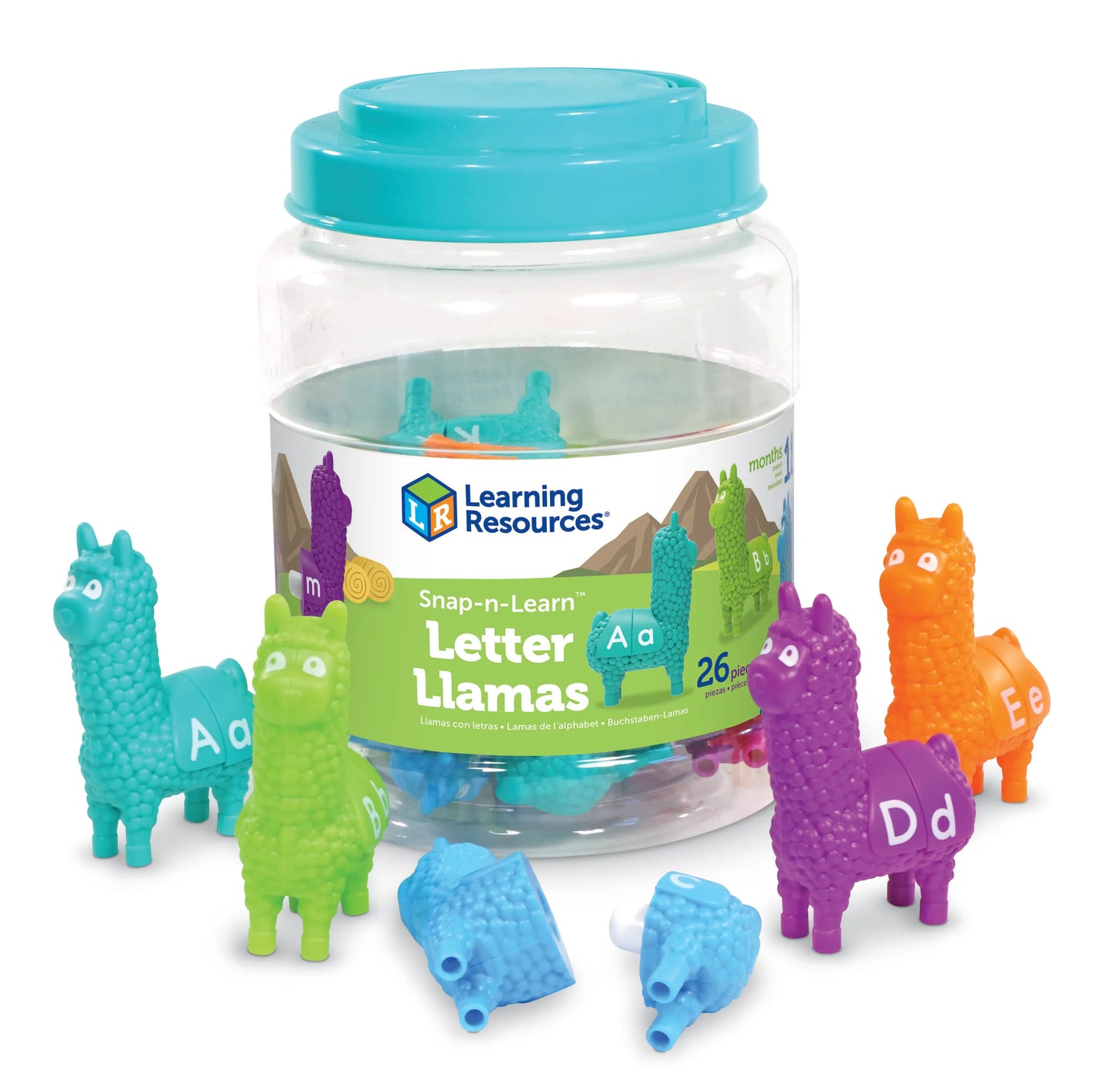 Snap-n-Learn™ Letter Llamas