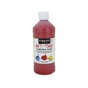 TEMPERA PAINT ART TIME RED 16 ONZ
