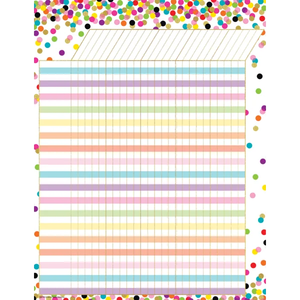 CONFETTI INCENTIVE CHART