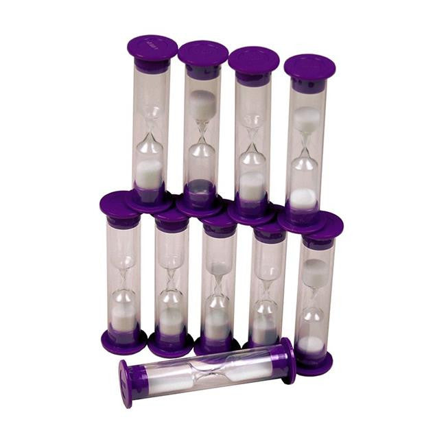 SAND TIMERS SET10 3MINUTES TIMES 7626