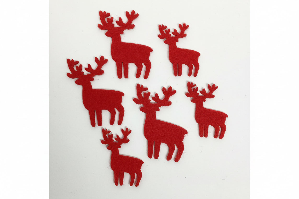 Felt Xmas Reindeer
