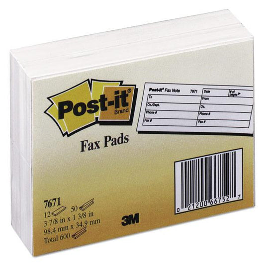 POST IT FAX #7671 (PQ.12)