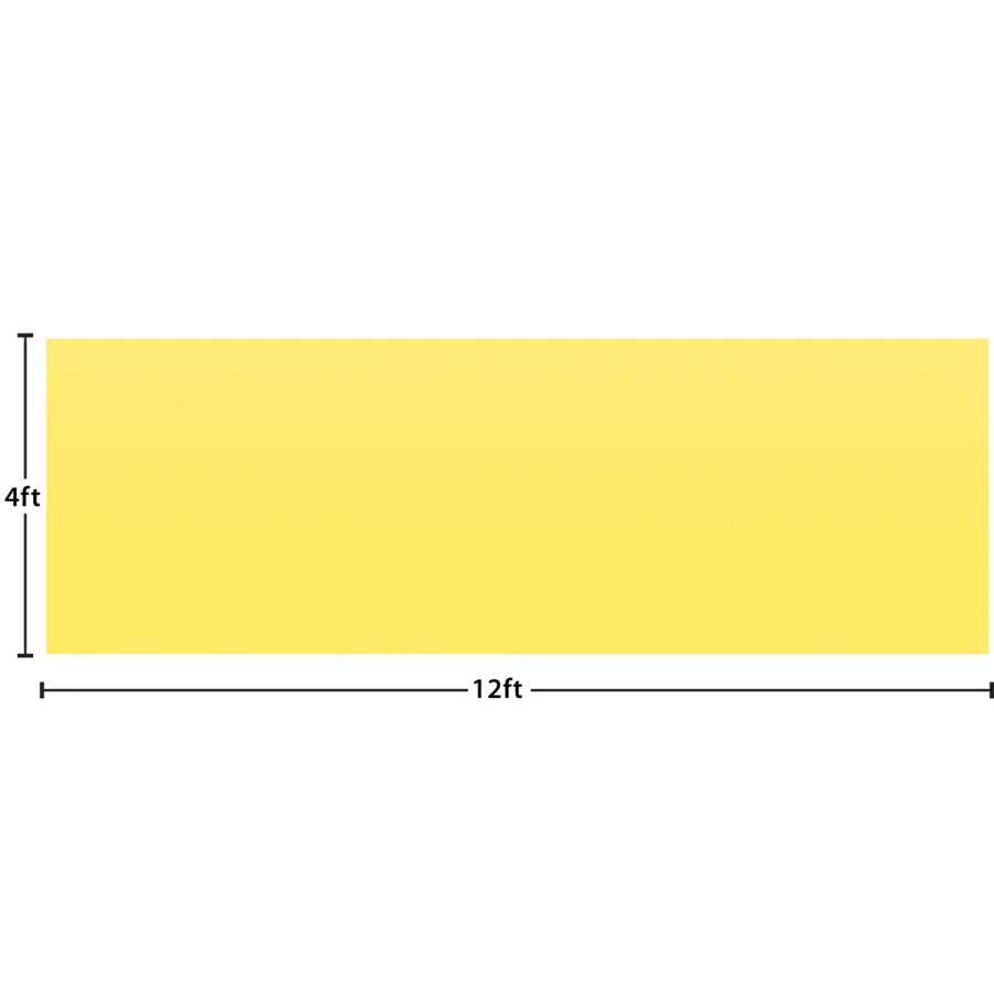 LEMON YELLOW BETTER THAN PAPER BULLETIN ROLL