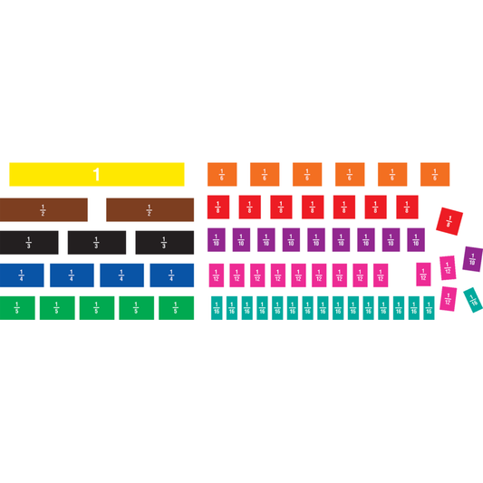 FRACTION TILES MAGNETIC ACCENTS