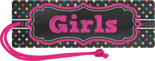 CHALKBOARD BRIGHTS MAGNETIC GIRLS PASS