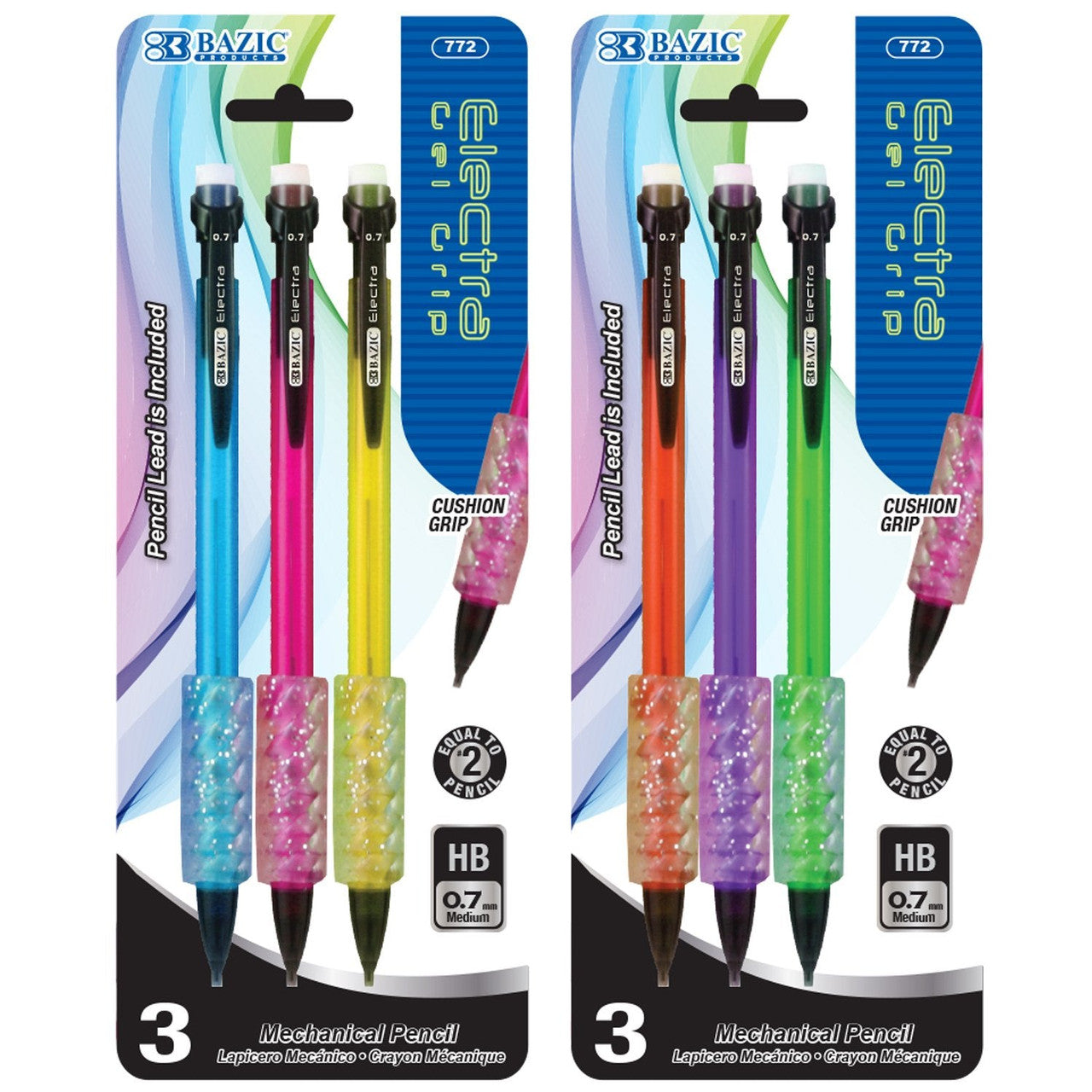 ELECTRA 0.7MM FASHION COLOR MECHANICAL PENCIL PQ.3