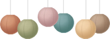 EVERYONE IS WELCOME 8" HANGING PAPER LANTERNS