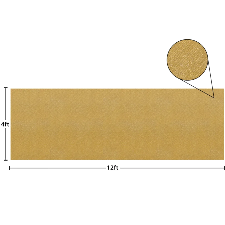 GOLD SHIMMER PAPER BULLETIN BOARD ROLL